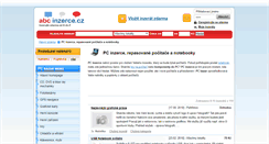 Desktop Screenshot of pc-bazar.abc-inzerce.cz