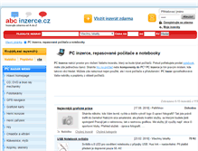 Tablet Screenshot of pc-bazar.abc-inzerce.cz